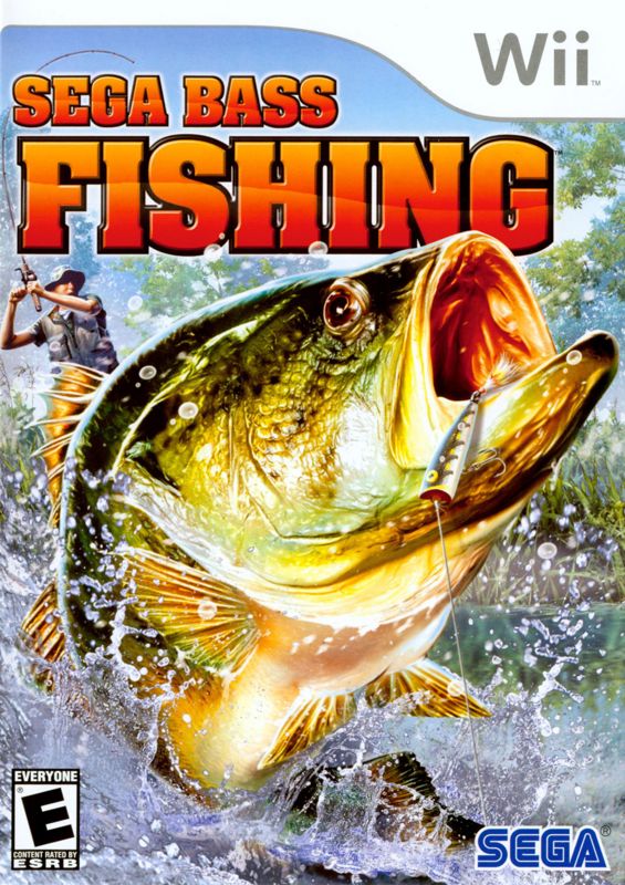 Sega Bass Fishing box art for Wii